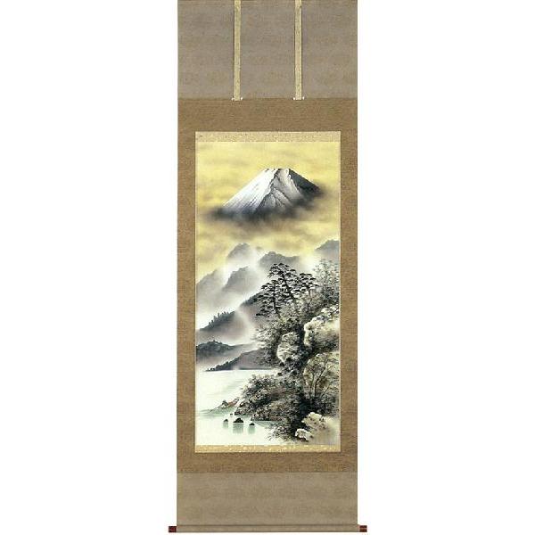 掛け軸 富士 林萬城作 モダン 掛軸 販売 床の間 受注制作品 Sai 060 掛け軸 表装 絵画 川端美術店 通販 Yahoo ショッピング
