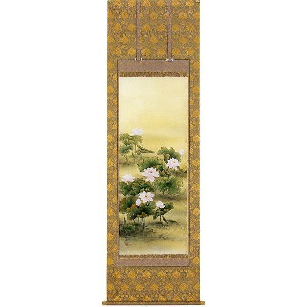 掛け軸 聖蓮華 佐々木涼風作 仏事用の掛軸 Sai 540 掛け軸 表装 絵画 川端美術店 通販 Yahoo ショッピング