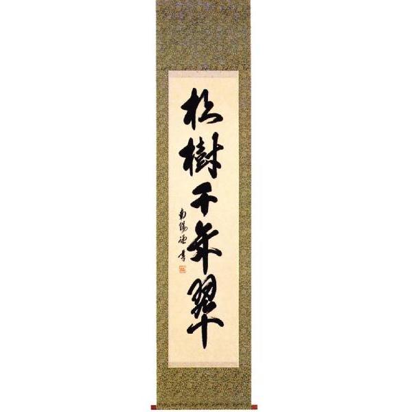 掛け軸 松樹千年翠 棚橋南陽作 掛軸 モダン Tk 38 C 掛け軸 表装 絵画 川端美術店 通販 Yahoo ショッピング