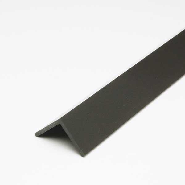 アルミアングル 黒 2.0ｘ30ｘ30ｘ4000mm コーナー材 ブラック