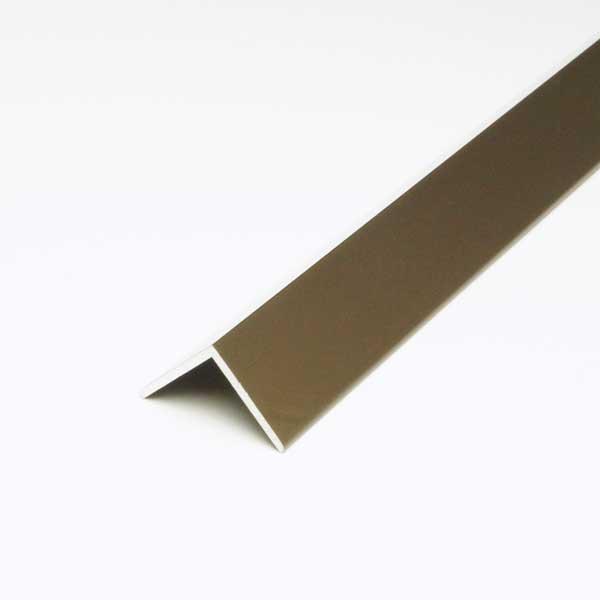 アルミアングル 1.2ｘ15ｘ15ｘ1820mm コーナー材 ブロンズ