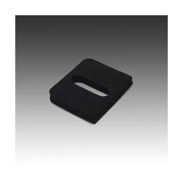 片長チャンネル用のキズ防止材です。チャンネルの内側の、ビスの頭部につけると鏡にキズがはいりません