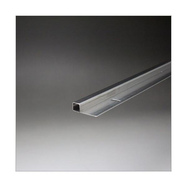 ステンレス ミラーエッジ（小判穴付） 14x14x3000mm ヘアライン