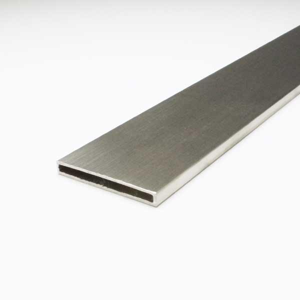 ステンレスフラット角パイプ 1.0x6x12x4000mm ヘアライン : オンライン
