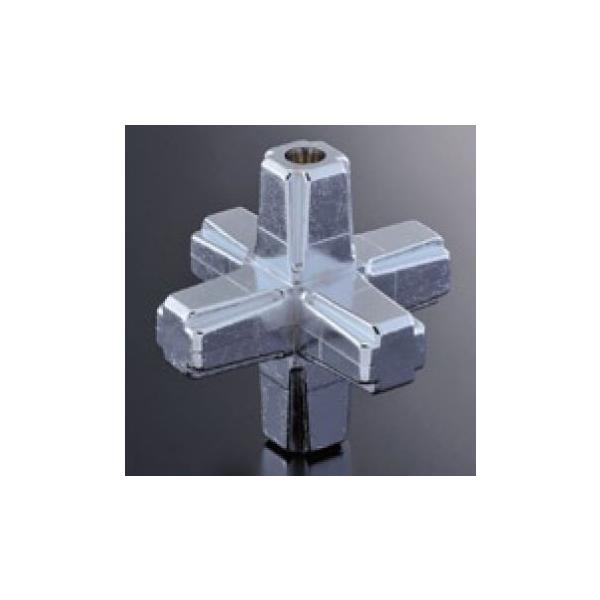 �g���p�C�v�V�X�e�� UPS-25S 25mm�p�N���[���p�C�v�p �R�l�N�^�[ 6PK �N���[�����b�L