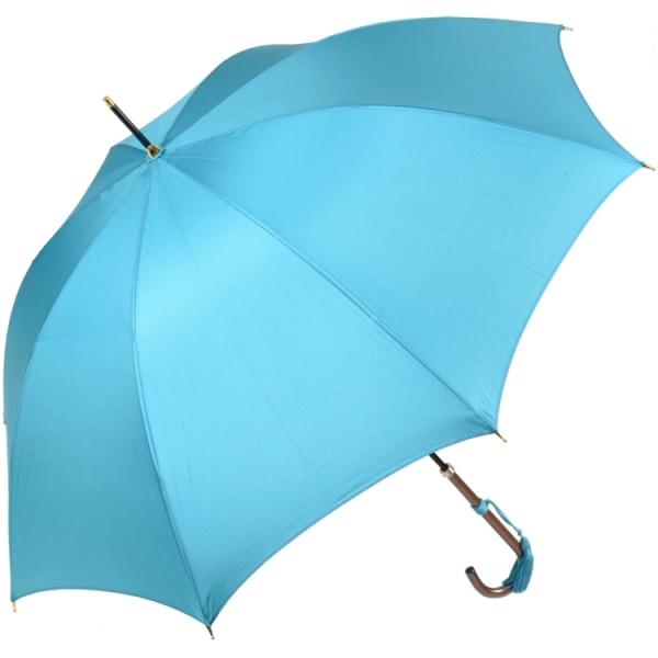 WAKAO　ワカオ　新品未使用　雨傘　長傘　ネイビー　6200 WAKAO ワカオ 雨傘 長傘 レディース 軽量 防水 撥水加工 天然