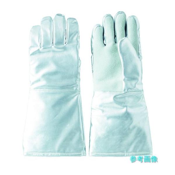 TRUSCO TMT-763FALT 遮熱・耐熱手袋 手のひら牛床革補強付