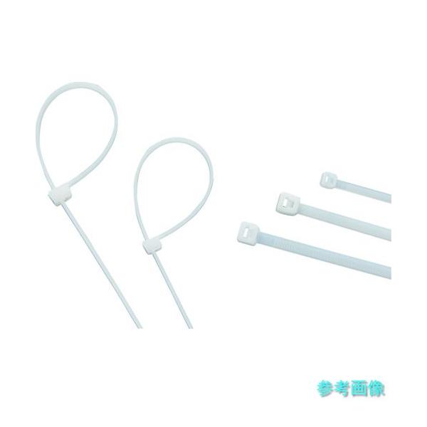 TRUSCO TRCVJ-100 ケーブルタイ 幅2.4mmX100mm 最大結束Φ22 100本入 【1袋(100本)】