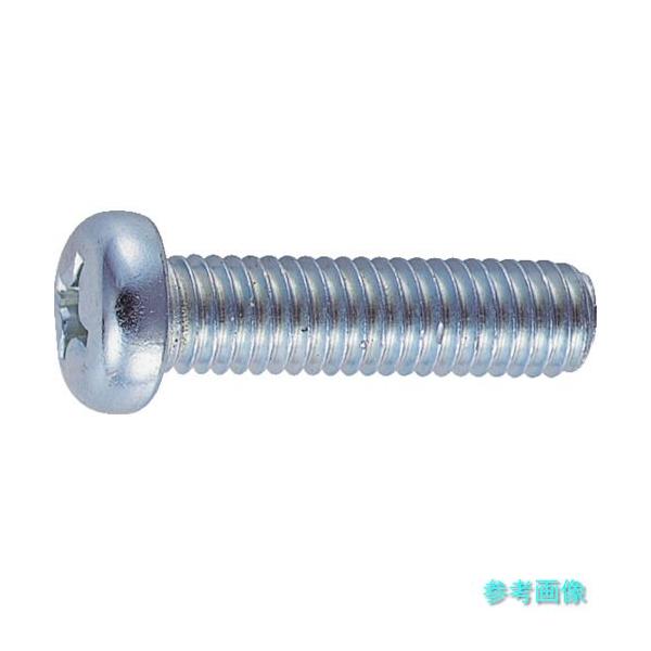他サイト： TRUSCO B01-0675 ナベ頭小ねじ ユニクロ 全ネジ M6×75 18本入 【1PK(18本)】の商品画像