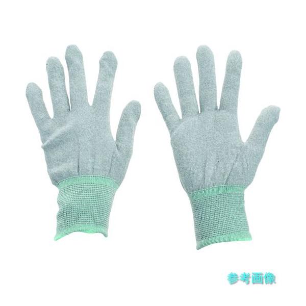 TRUSCO ESD-GPM 静電気対策・銅繊維入ESD手袋 ノンコートタイプ Mサイズ
