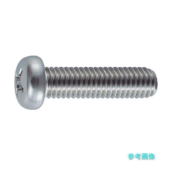 他サイト： TRUSCO B05-0215 ナベ頭小ねじ ステンレス 全ネジ M2×15 130本入 【1PK(130本)】の商品画像
