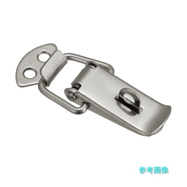 TRUSCO P-21 パッチン錠 鍵穴付タイプ・スチール製 (4個入) 【1PK(4個)】
