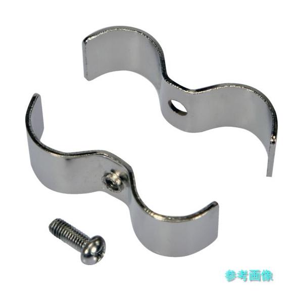 TRUSCO MES-R スチール製メッシュラック用支柱用連結金具