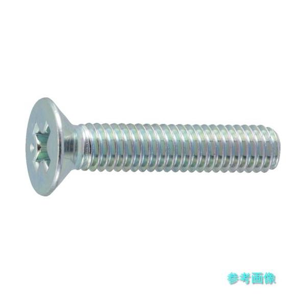 他サイト： TRUSCO B702-0465 皿頭小ねじ 三価白 全ネジ M4×65 23本入 【1PK(23本)】の商品画像