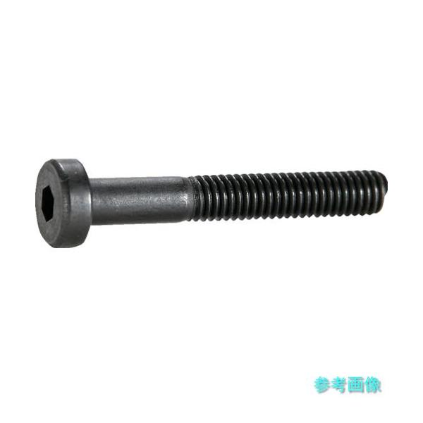 他サイト： TRUSCO B081-0835 低頭六角穴付ボルト 黒染め 半ネジ M8×35 6本入 /キャップボルト(CAP) 【1PK(6本)】の商品画像