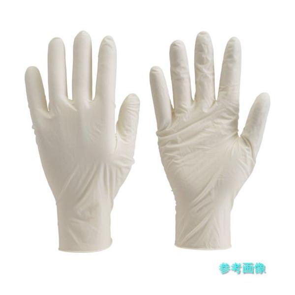 他サイト： TRUSCO TGL-493L 使い捨て極薄手袋  L ホワイト (100枚入) 【1箱(100枚)】の商品画像