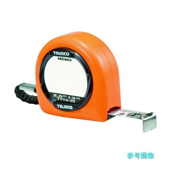 TRUSCO TT13-20 メモプレート付コンベックス フリータイプ 13mm幅 2.0m