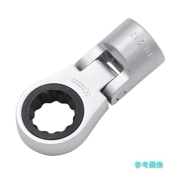 TONE 3RM-14F フレックスラチェットめがねソケット 対辺寸法14mm 差込角9.5mm