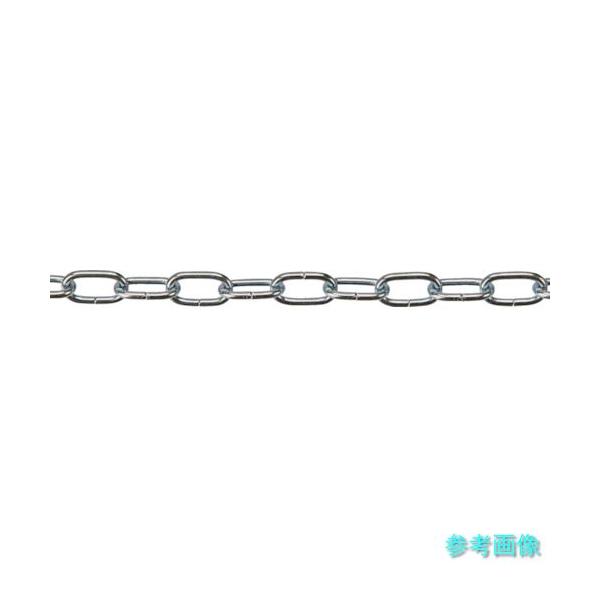 TRUSCO TIL212-2M ユニクロチェーン 溶接無タイプ1.2パイ×2M
