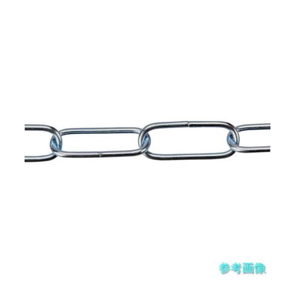 TRUSCO TIL23-1M ユニクロチェーン 溶接無タイプ2.3パイ×1M