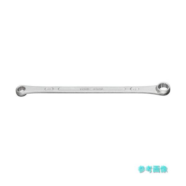 他サイト： TONE M04-0810 両口ロングめがねレンチ(ストレート) 対辺寸法8×10mm 全長184mmの商品画像
