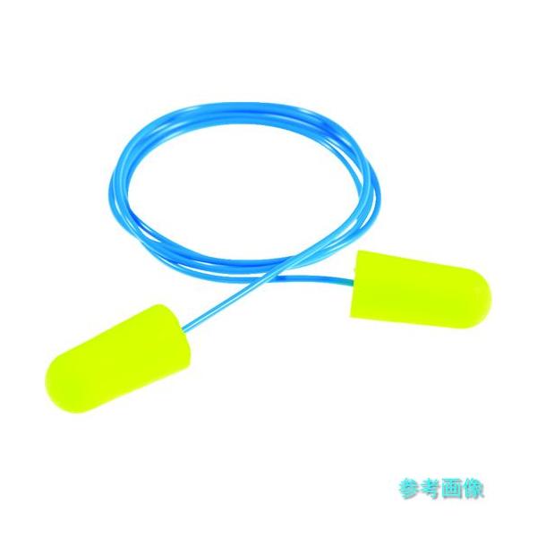 3M 311-1250 E-A-Rsoft[[TM上]] イエローネオン 耳栓 311-1250 ひも付き