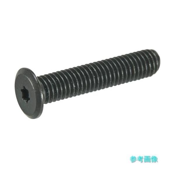 TRUSCO B185-0630 ヘックスローブ超極低頭ねじ ステンレス 黒染 M6×30 10本入 【1PK(10本)】