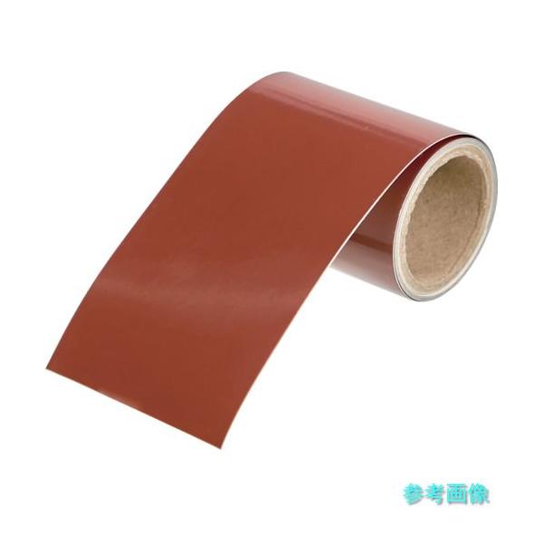 TRUSCO RAH-502S 配管識別テープ 暗い赤(7.5R3/6)(蒸気関係)50MM幅X1M