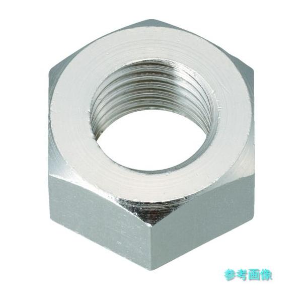 他サイト： TRUSCO B93-0010 六角ナット1種 真鍮ニッケル M10×1.5 10個入 【1PK(10個)】の商品画像