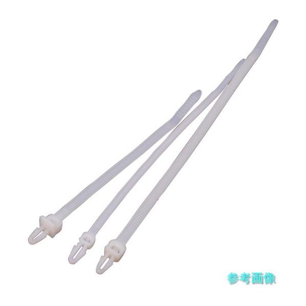 TRUSCO TPCVS-130M 【売切廃番】 プッシュマウントタイ(ウィング無) 幅4.8x132 取付穴径4. 【1袋(100本)】