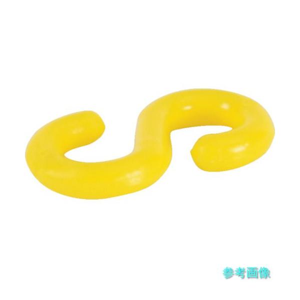 TRUSCO TCF8Y プラフックS型 イエロー 8MM (2個入) 【1袋(2個)】