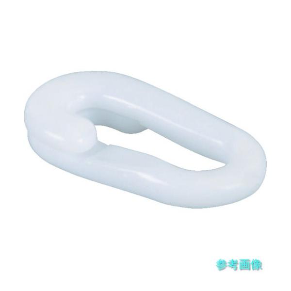 TRUSCO TCJ6W プラチェーンジョイント 白 6MM (2個入) 【1袋(2個)】