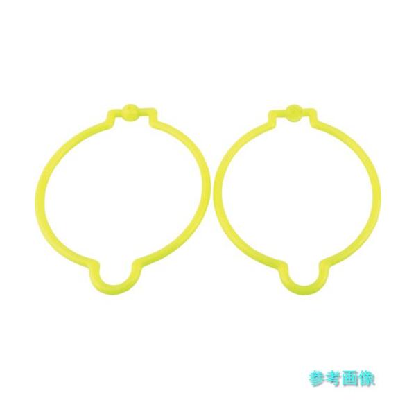 TRUSCO TCRLY コーンリング 蛍光イエロー (2個入) 【1袋(2個)】