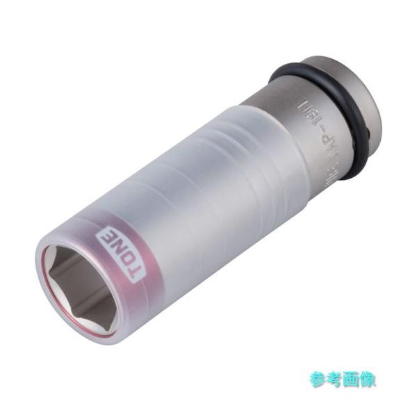 他サイト： TONE 4AP-19N プロテクター付きインパクト用薄型ホイルナットソケット(自動車整備用) 対辺寸法19mmの商品画像