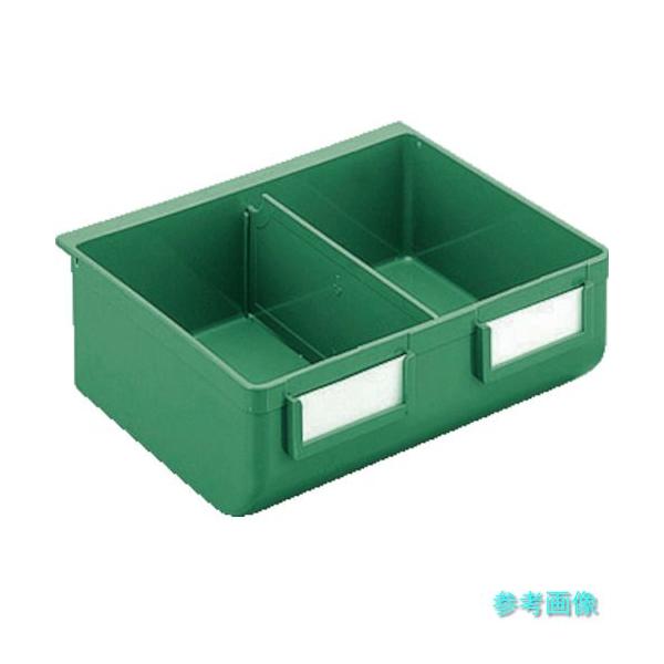 TRUSCO K-20G ライトビン 197X167XH67 緑