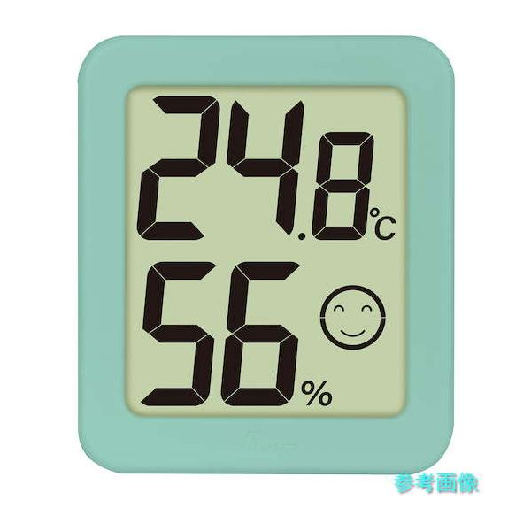 他サイト： シンワ 73246 デジタル温湿度計 環境チェッカー ミニ ミント 【1個】の商品画像