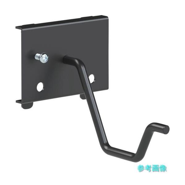 TRUSCO SF-4-BK パンチングパネル用電気ドリルフック 1本爪 黒