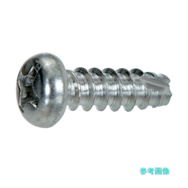 TRUSCO S360-2608  ナベ頭タッピングねじ 2種溝付B1形 ステンレス  M2.6X8 (50本入り) 【1PK(50本)】