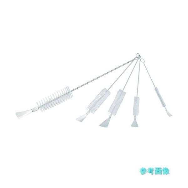 TRUSCO TBS-S10N 理化学ブラシ 注射器用 ナイロン毛 ステンレス柄10cc用