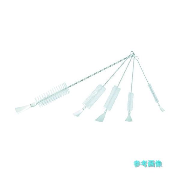 TRUSCO TBS-S1N 理化学ブラシ 注射器用 ナイロン毛 ステンレス柄1cc用