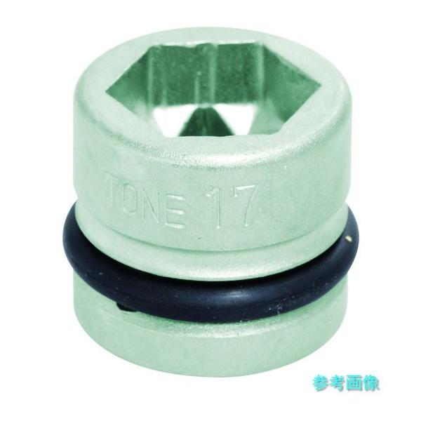 TONE 4NV-17SS インパクト用ショートソケット 17mm