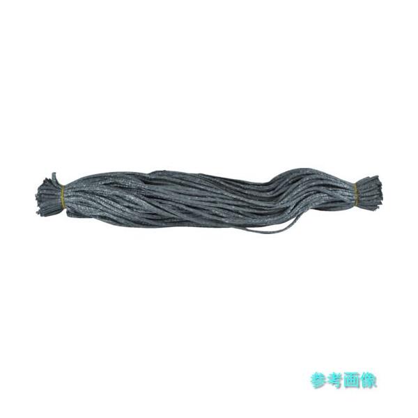 TRUSCO TSH-460-GY シート紐 灰 直径4mm×600mm 100本入り 【1袋(100本)】