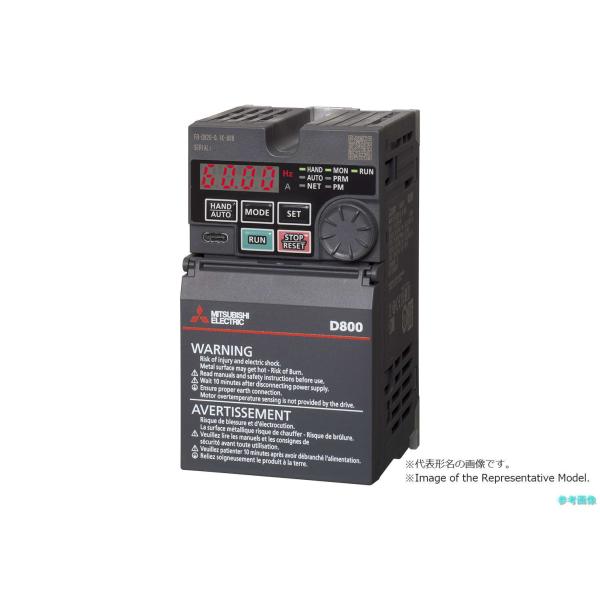 三菱電機 FR-D810W-0.75K-042 次世代簡単小形インバータ FR-D800シリーズ