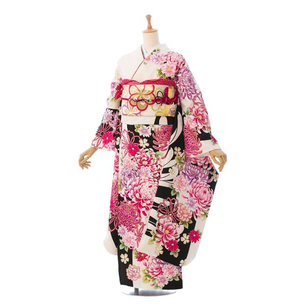 157~170センチぐらいの方が適応サイズ】振袖フルセット 商品サイズについて