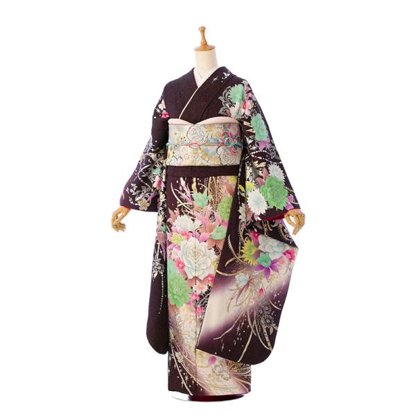 2〜12月】正絹振袖|着物レンタル|158〜165cm|15〜19号|振袖フルセット