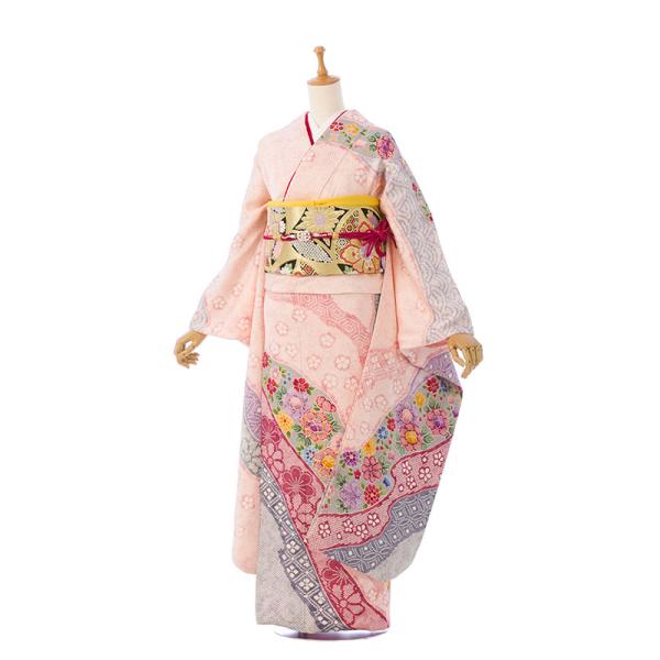 2〜12月】正絹振袖|着物レンタル|155〜163cm|15〜19号|振袖フルセット