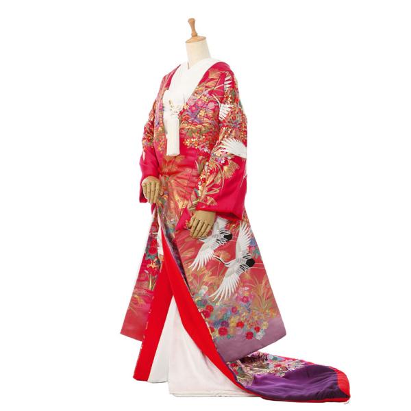 6F001 花嫁 花婿 和装レンタル 色打掛 紋付 貸衣装 神前式 神社 挙式