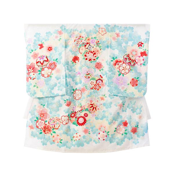 〔夏用着物 単衣 女児 産着レンタル〕フルセットこちらの商品は、夏用の【単衣】(ひとえ)のお宮参りの赤ちゃん着物です。【単衣】の着物とは、見た目は【袷】(あわせ)仕立ての着物と変わりませんが裏地をつけていないため、軽く、涼しくお召しいただけ...