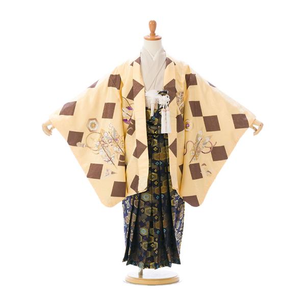 七五三 5歳 男の子 着物レンタル 753 男児 110〜120cm 貸衣装 羽織袴