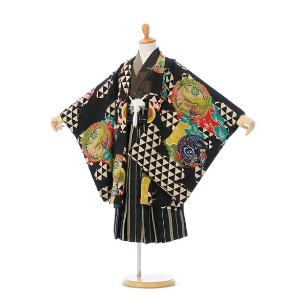 七五三 5歳 男の子 着物 5歳 753 男 着物 送料無料 フルセットレンタル